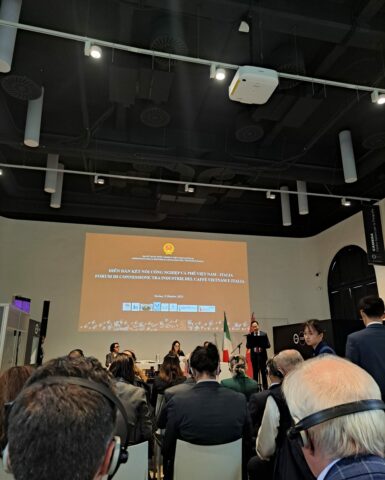 Forum connecting coffee industries in VIETNAM and ITALY